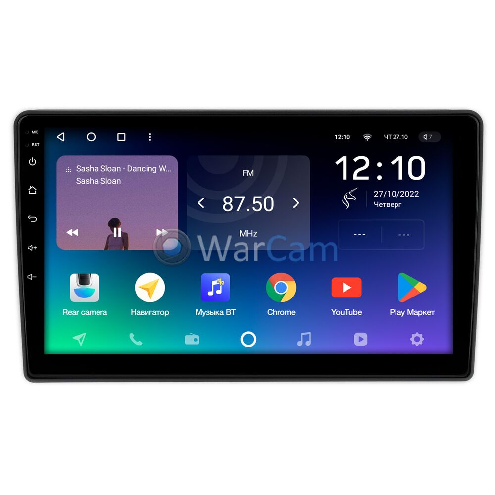 Штатное головное устройство Teyes SPRO PLUS 9 дюймов 4/64 RM-9-1450 для Kia Sorento 2002-2006 на Android 10 (4G-SIM, DSP, IPS)