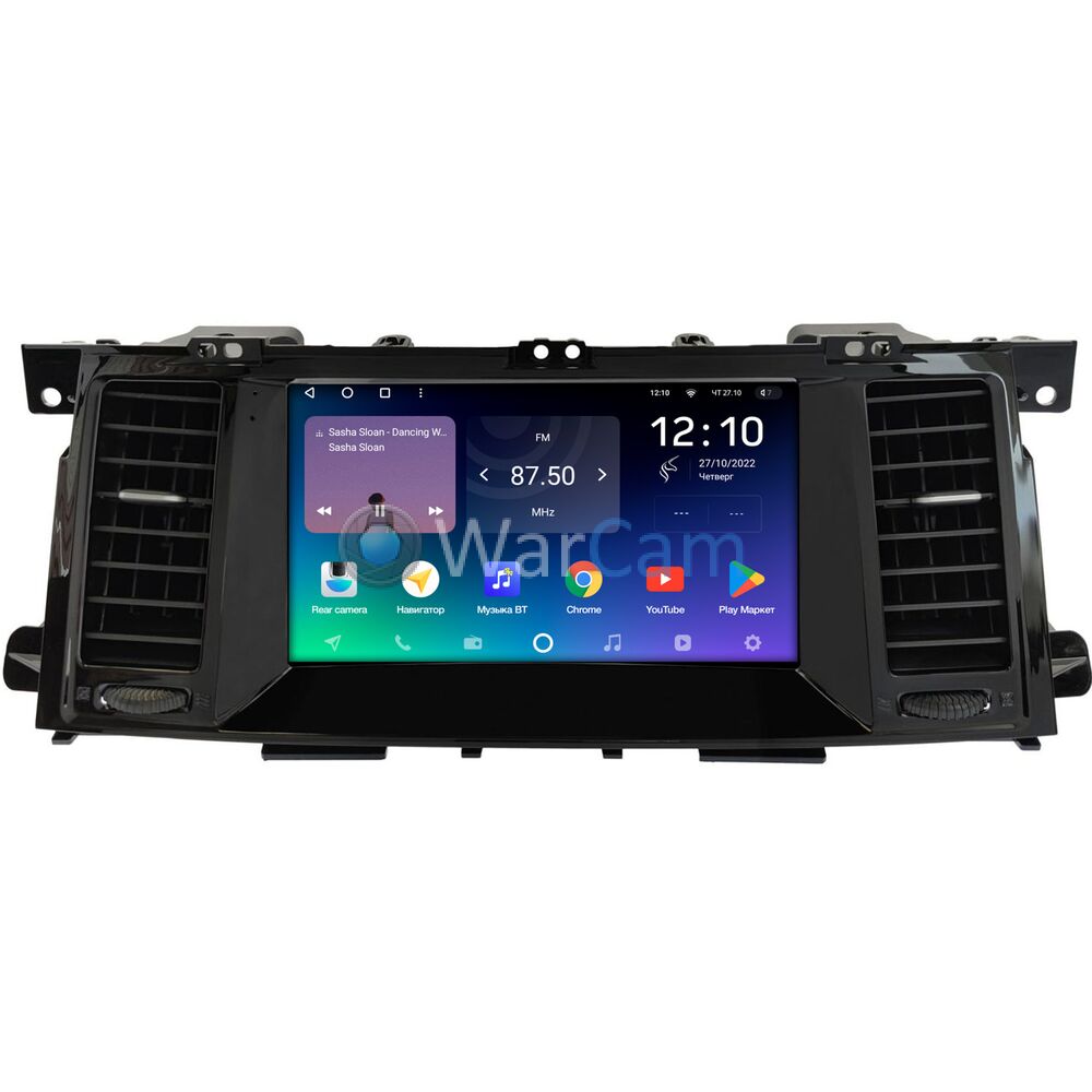 Штатное головное устройство Nissan Patrol VI (Y62) 2010-2022 Teyes SPRO PLUS 9 дюймов 4/64 RM-9-4090 на Android 10 (4G-SIM, DSP, IPS)