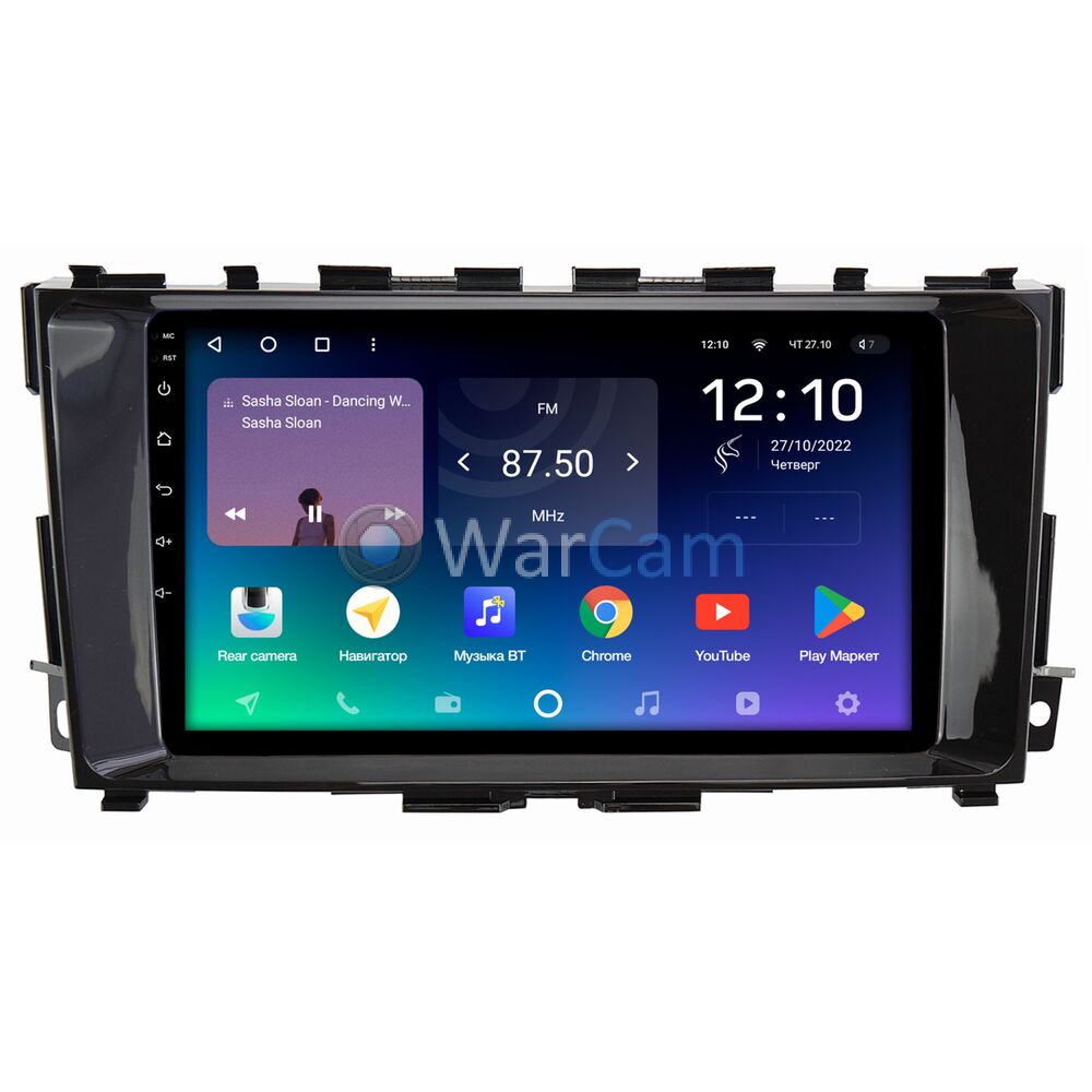Штатное головное устройство Nissan Teana III 2014-2021 Teyes SPRO PLUS 9 дюймов 4/64 RM-9-1283 на Android 10 (4G-SIM, DSP, IPS)