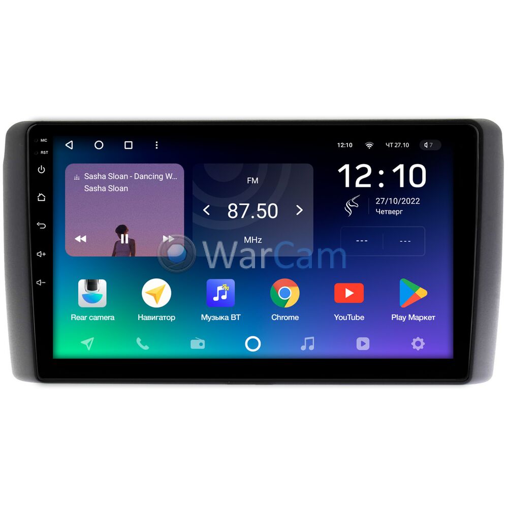 Штатное головное устройство Teyes SPRO PLUS 9 дюймов 4/64 RM-9-NI127N для Nissan Leaf (2010-2017) на Android 10 (4G-SIM, DSP, IPS)