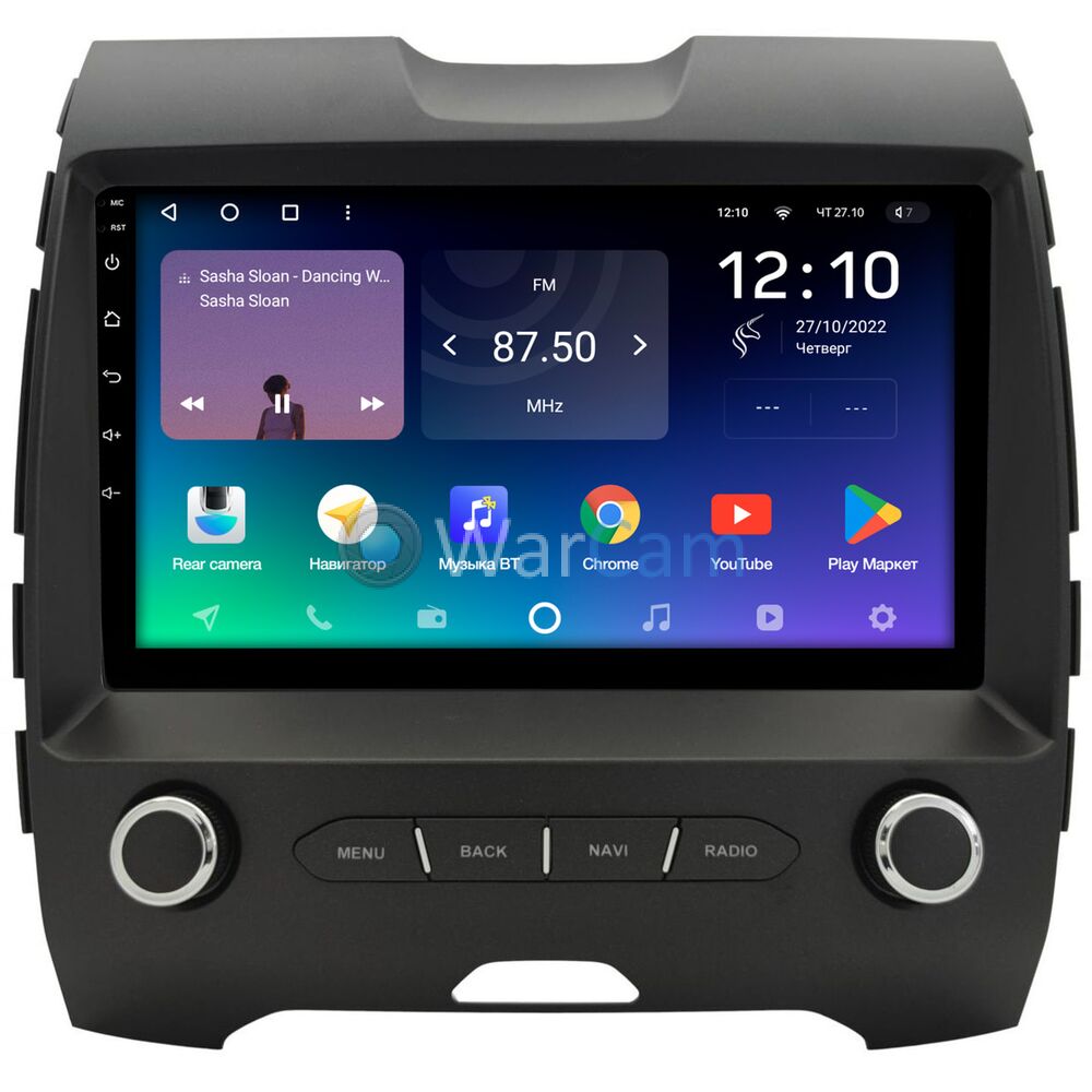 Штатное головное устройство Ford Edge 2 (2015-2022) Teyes SPRO PLUS 9 дюймов 6/128 RM-9-3685 на Android 10 (4G-SIM, DSP, IPS)