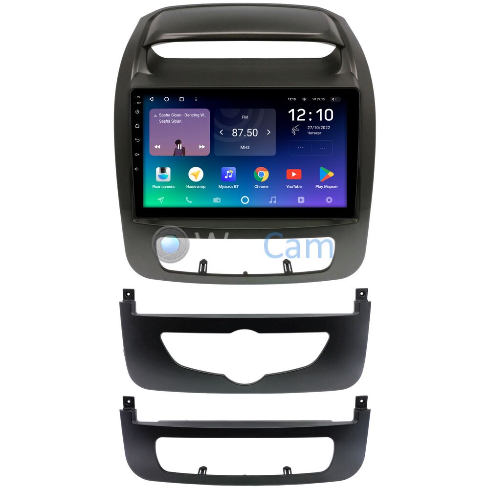 Штатное головное устройство Teyes SPRO PLUS 9 дюймов 6/128 RM-9-1404 для Kia Sorento II 2012-2020 на Android 10 (4G-SIM, DSP, IPS)