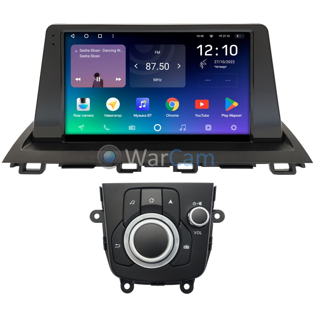Штатное головное устройство Mazda 3 (BM), Axela 3 (2013-2019) Teyes SPRO PLUS 9 дюймов 6/128 RM-9-781 на Android 10 (4G-SIM, DSP, IPS)