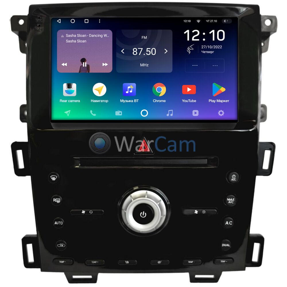 Штатное головное устройство Ford Edge (2010-2015) Teyes SPRO PLUS 9 дюймов 6/128 RM-9-6700 на Android 10 (4G-SIM, DSP, IPS)