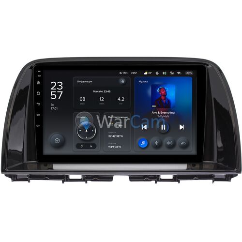 Mazda CX-5 (2011-2017) Teyes X1 9 дюймов 2/32 RM-9-1787 на Android 10 (4G-SIM, DSP)