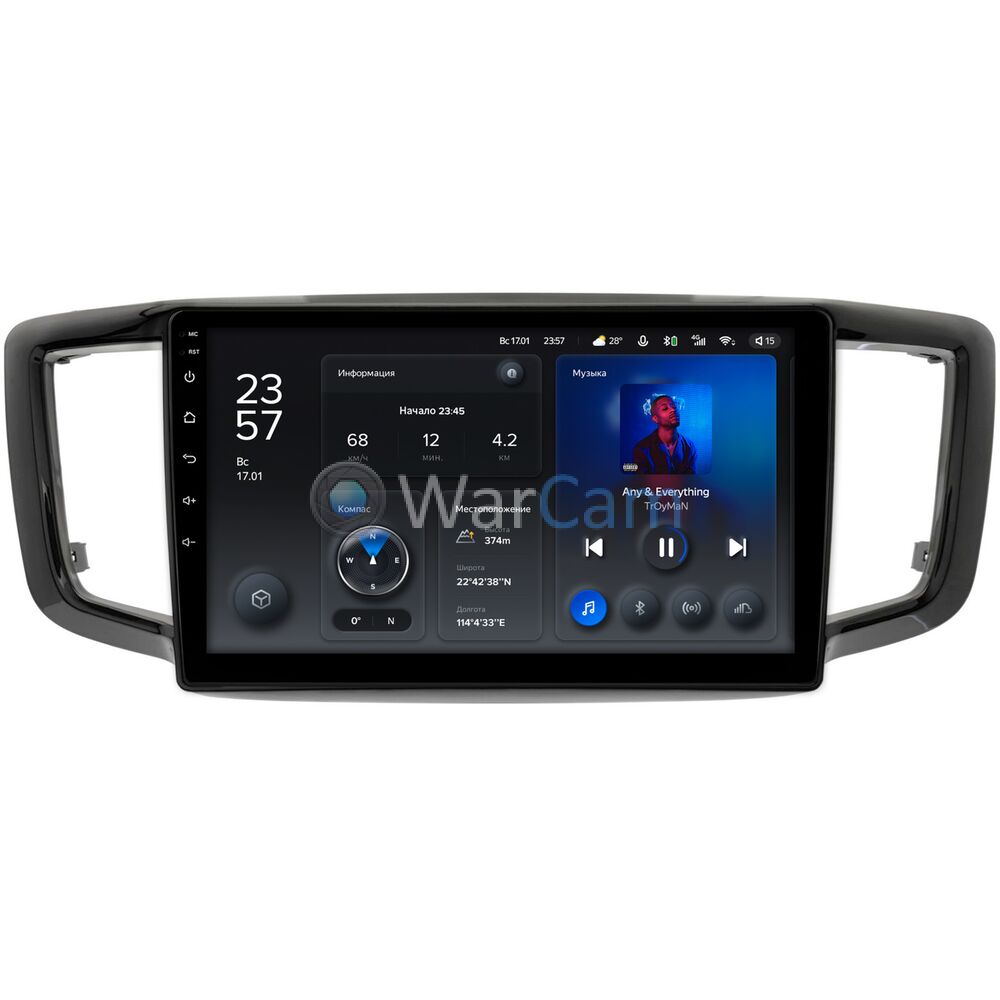 Штатное головное устройство Teyes X1 WIFI 10 дюймов 2/32 RM-10-1100 для Honda Odyssey V 2017-2020 на Android 8.1 (DSP, IPS, AHD)