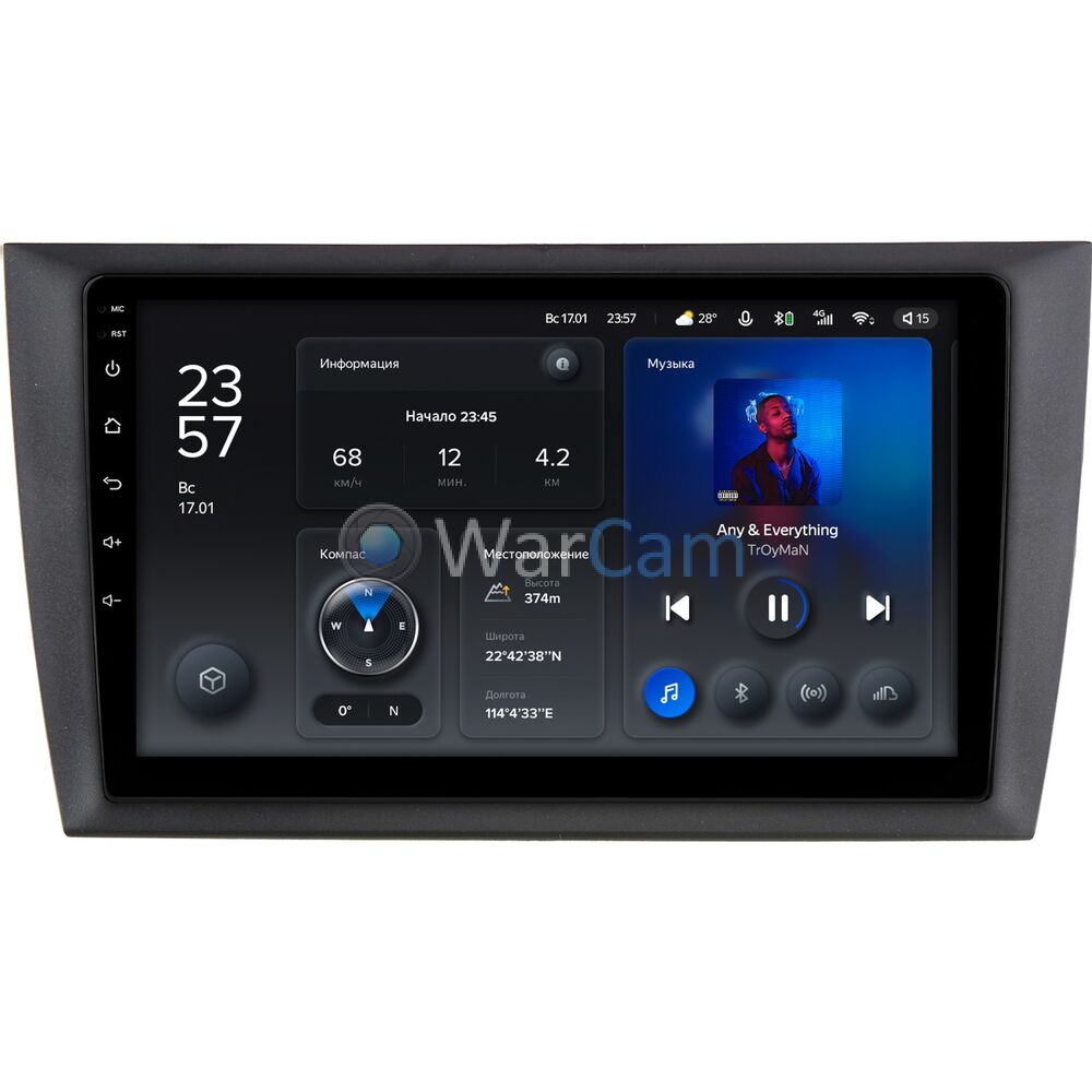 Штатное головное устройство Volkswagen Golf 6 (2008-2012) Teyes X1 WIFI 9 дюймов 2/32 RM-9-2100 на Android 8.1 (DSP, IPS, AHD)