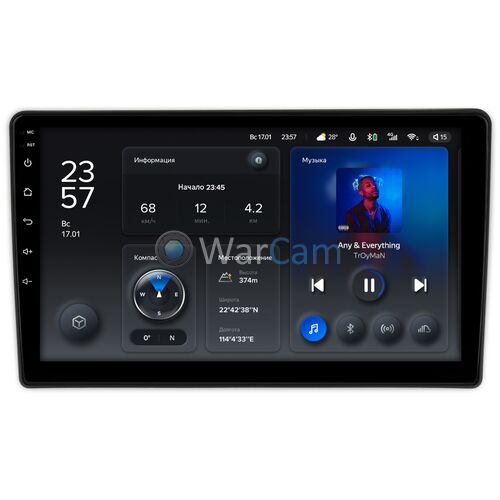 Honda Pilot 2002-2008 Teyes X1 WIFI 9 дюймов 2/32 RM-9-1145 на Android 8.1 (DSP, IPS, AHD)