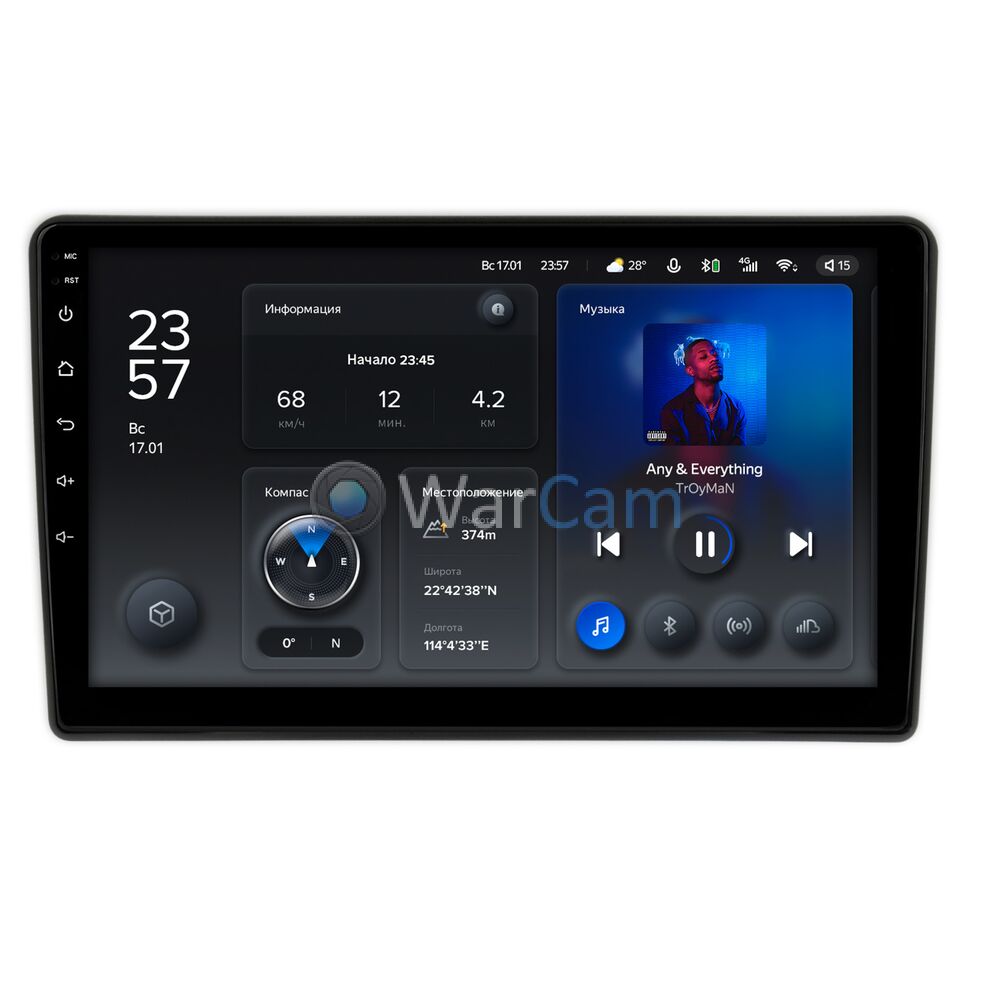 Штатное головное устройство Mazda Tribute (2000-2007) Teyes X1 WIFI 9 дюймов 2/32 RM-9-072 на Android 8.1 (DSP, IPS, AHD)