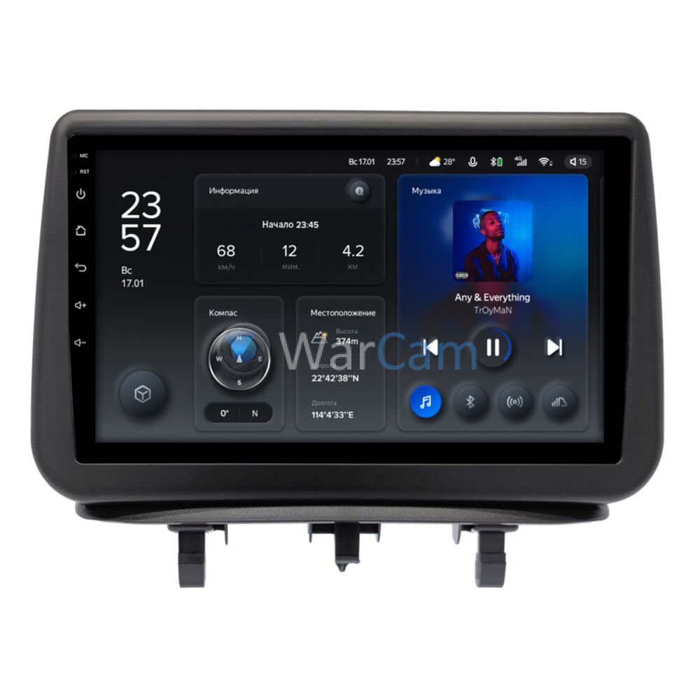 Штатное головное устройство Teyes X1 WIFI 9 дюймов 2/32 RM-9-1455 для Opel Meriva B (2010-2018) на Android 8.1 (DSP, IPS, AHD)