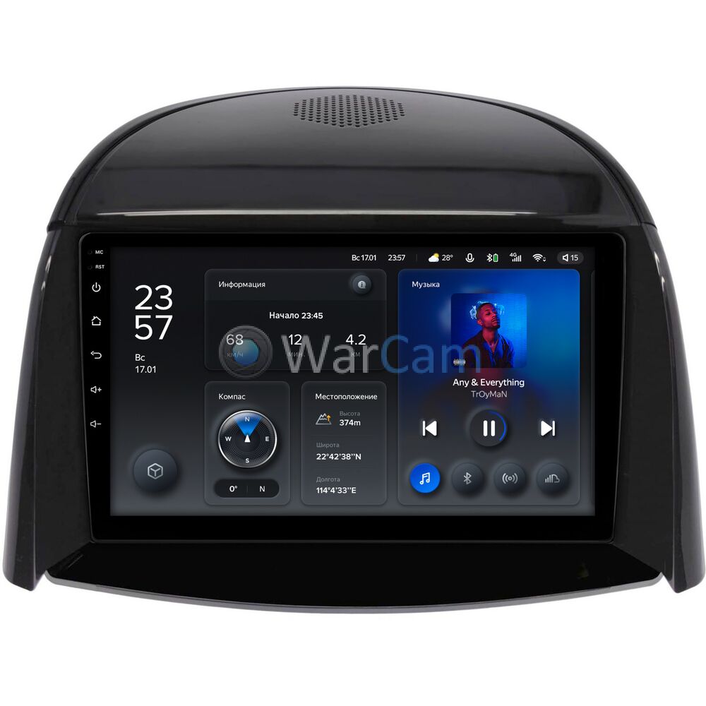 Штатное головное устройство Renault Koleos I 2008-2016 Teyes X1 WIFI 9 дюймов 2/32 RM-9-1306 на Android 8.1 (DSP, IPS, AHD)