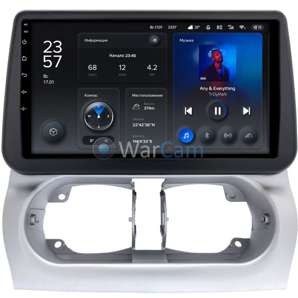 Штатное головное устройство Teyes X1 WIFI 9 дюймов 2/32 RM-9-1454 для Opel Combo C, Corsa С, Tigra B (2001-2011) на Android 8.1 (DSP, IPS, AHD)