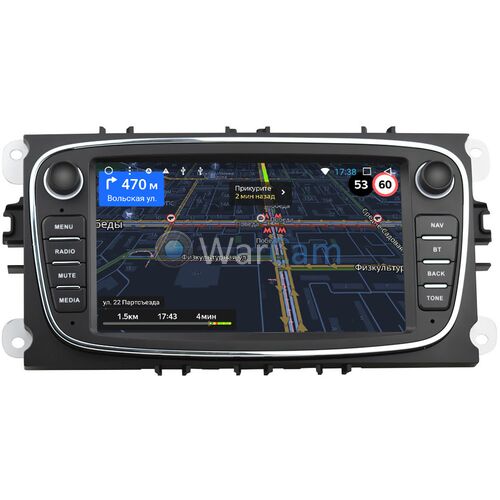 Ford Tourneo Connect 2007-2013 OEM GT003B на Android 9 (черная)