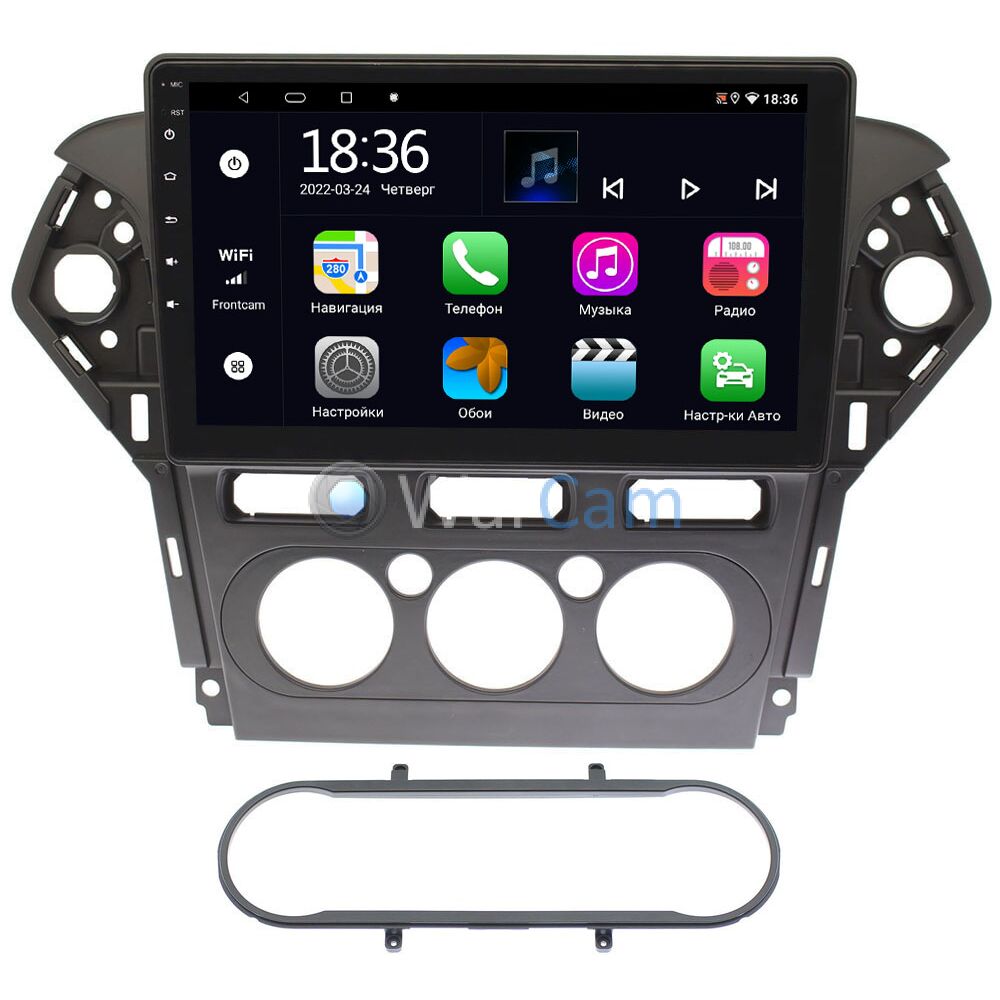 Штатная магнитола Ford Mondeo IV 2010-2015 (черная) OEM MX10-1019 4/64 на  Android 10 CarPlay Купить