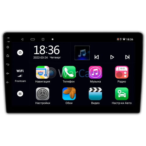 2 DIN OEM MX10 4/64 на Android 10 CarPlay (10 дюймов)