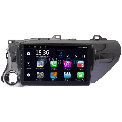 Toyota Hilux VIII 2015-2022 OEM MX10-1056 4/64 на Android 10 CarPlay (для любой комплектации)