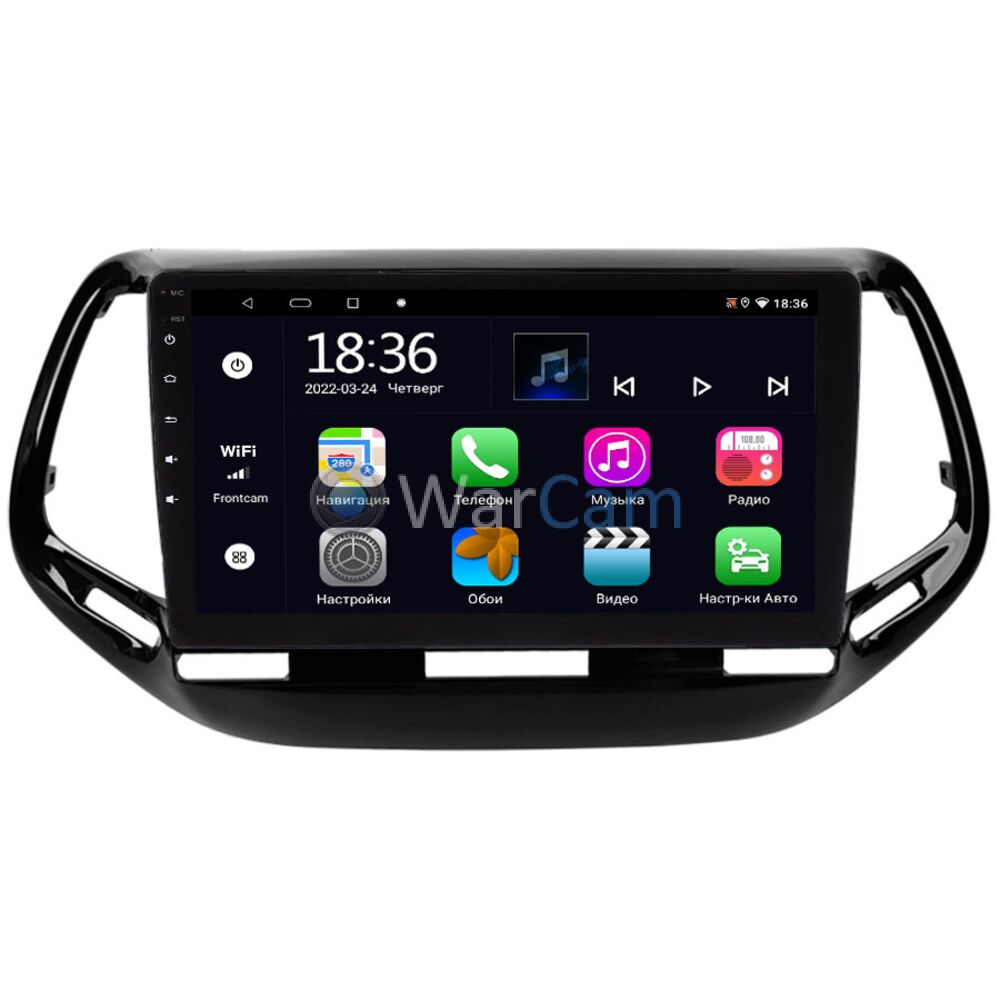 Штатная магнитола OEM MT10-3500 для Jeep Compass 2 (2017-2022) на Android  10 CarPlay Купить