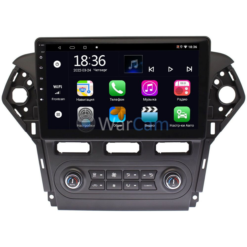 Штатная магнитола Ford Mondeo IV 2010-2015 (черная) OEM MX10-1018 4/64 для  авто с Blaupunkt на Android 10 CarPlay Купить