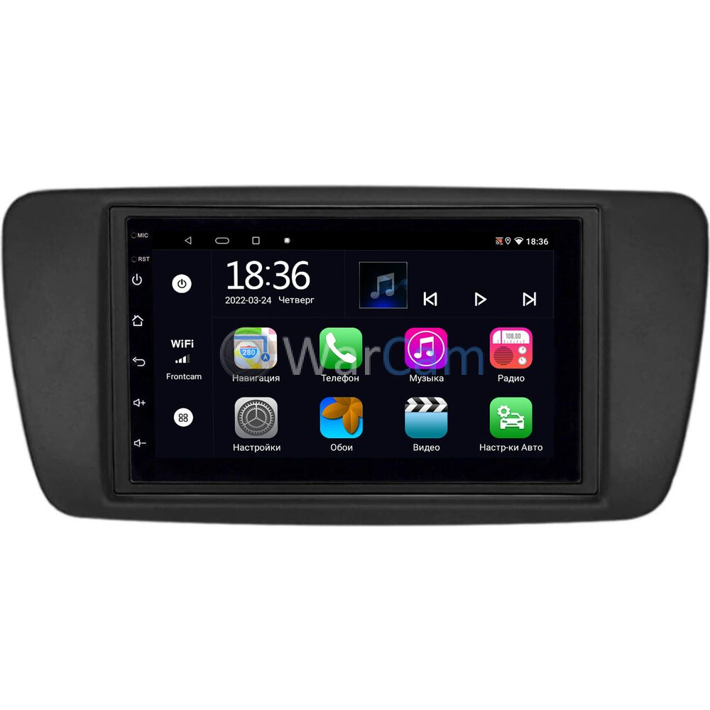 Магнитола в штатное место 2 din Seat Ibiza IV 2008-2017 OEM 4/64 на Android  10 CarPlay (MX7-RP-11-364-388) Купить