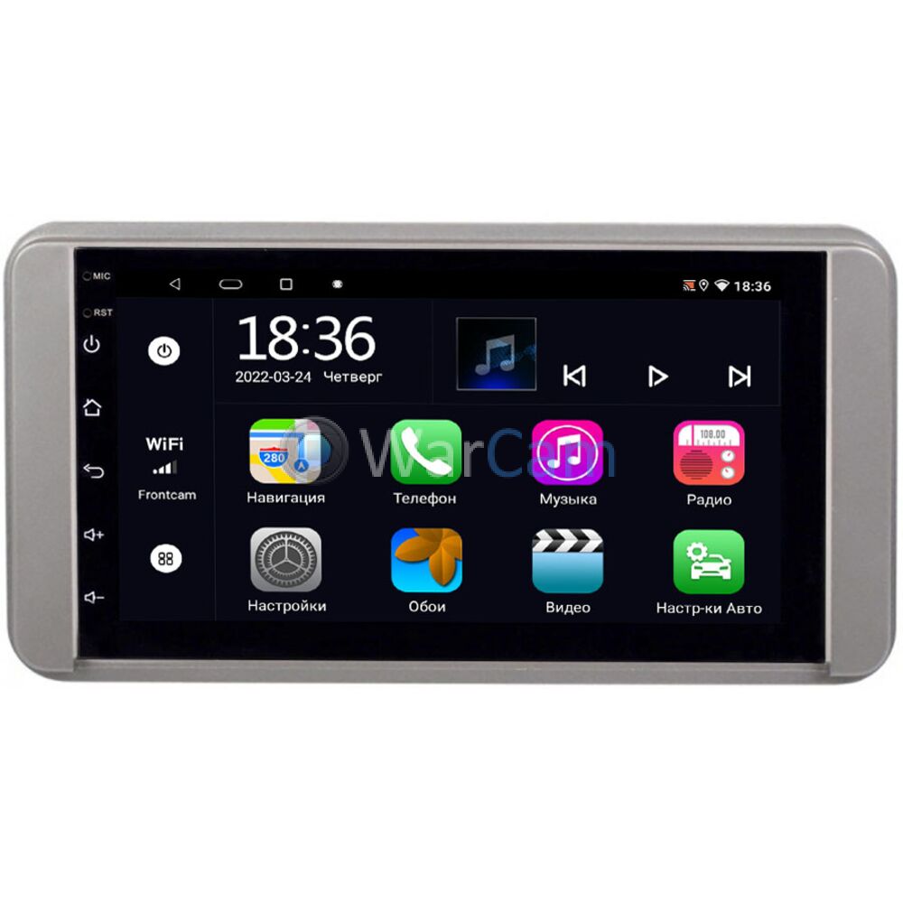 Магнитола в штатное место 2 din Toyota Universal (серая) OEM 4/64 на  Android 10 CarPlay (MX7-RP-11-107-424) Купить