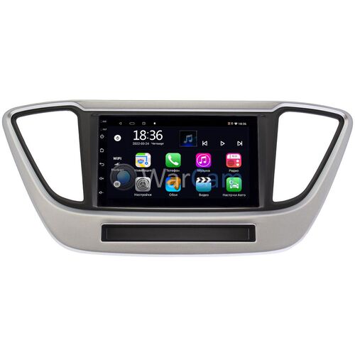 Hyundai Solaris II 2017-2020, 2020-2022 (для авто без экрана) OEM 2/32 на Android 10 CarPlay (MT7-RP-HDLSLc-33)
