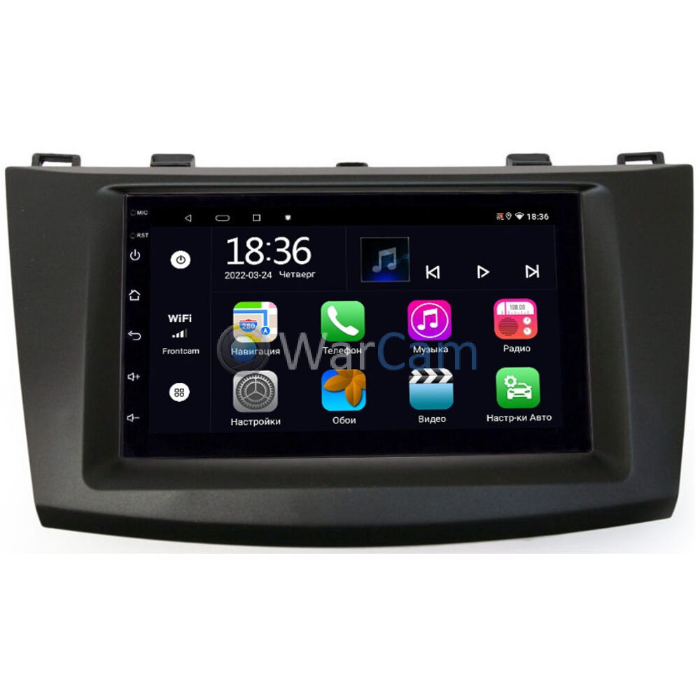 Магнитола в штатное место 2 din Mazda 3 (BL), Axela 2 (2009-2013) OEM 2/32  на Android 10 CarPlay (MT7-RP-MZ3E-117) Купить