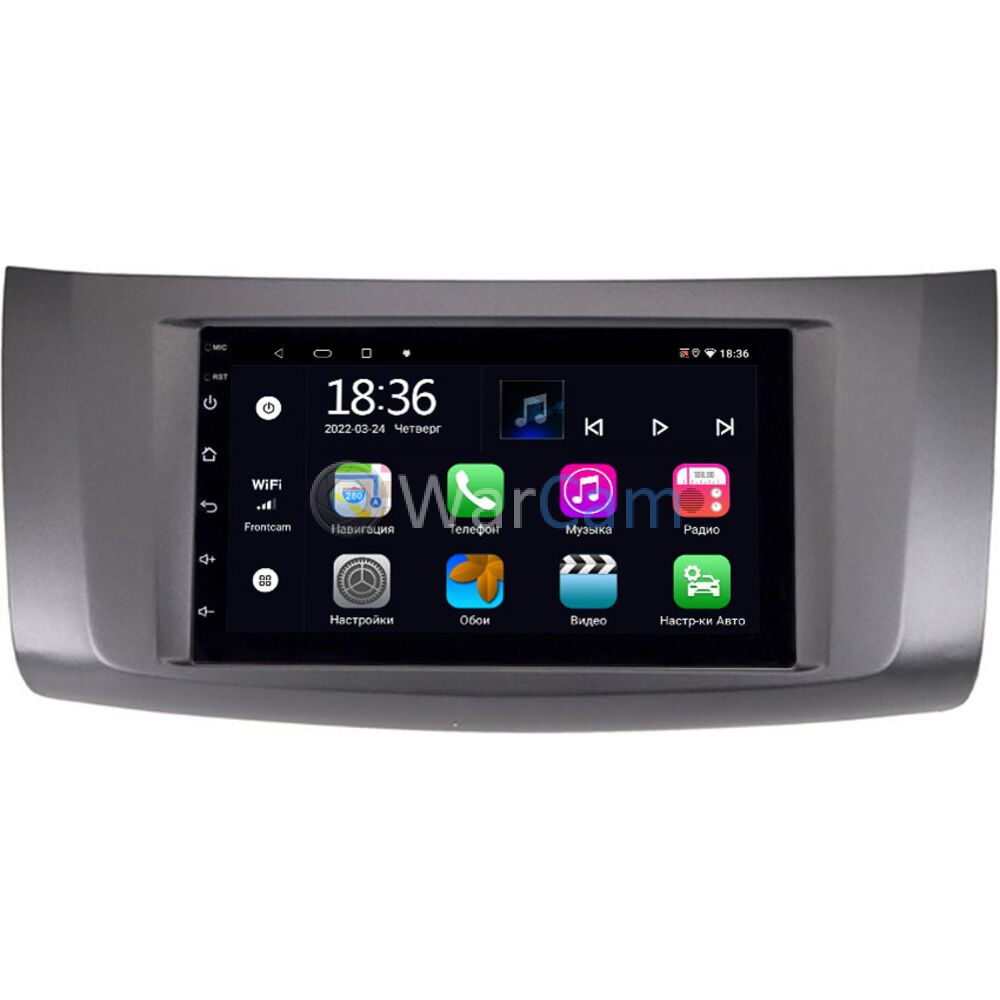 Магнитола в штатное место 2 din Nissan Sentra VII (B17), Tiida II 2013-2019  OEM 4/64 на Android 10 CarPlay (MX7-RP-11-477-377) Купить