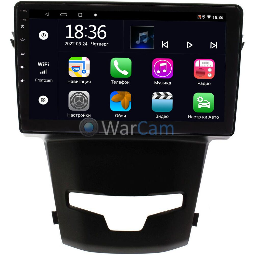 Штатная магнитола SsangYong Actyon 2 (2013-2022) OEM MX9-9183 4/64 Android  10 CarPlay Купить