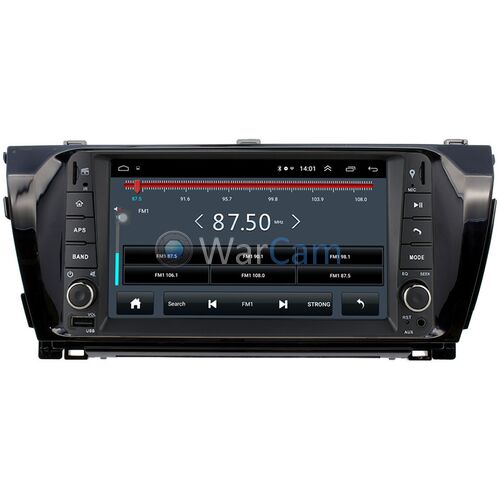 Toyota Corolla 11 (2012-2016) OEM RK071-RP-TYCRB-01 на Android 9