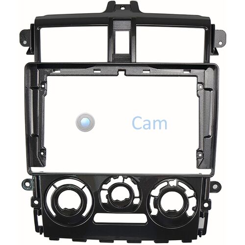 Рамка RM-9-1019 под магнитолу 9 дюймов для Mitsubishi Colt VI 2002-2012