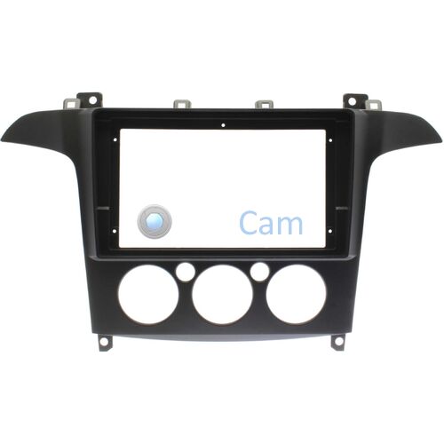 Рамка RM-9-FR098N под магнитолу 9 дюймов для Ford S-MAX 2006-2015 (с кондиционером)