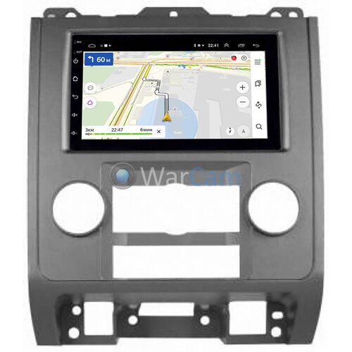 Ford Escape 2 (2007-2012) (черный) OEM 2/16 на Android 10 (GT7-RP-FRESB-89)