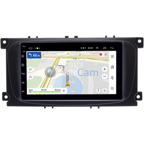 Ford Focus 2, C-MAX, Mondeo 4, S-MAX, Galaxy 2, Tourneo Connect (2006-2015) OEM на Android 10 (RK7-RP-FRCM-162) (173х98)