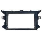 Штатная переходная рамка RM-9038 под магнитолу 9 дюймов для Toyota Corolla X 2006-2013 (серая, без воздуховодов)