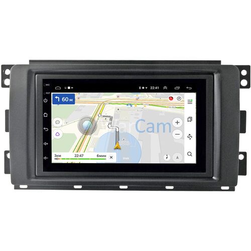 Smart Forfour (2004-2006), Fortwo 2 (2007-2011) OEM 2/16 на Android 10 (GT7-RP-11-260-198)