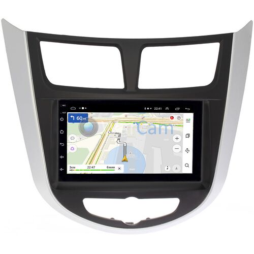 Hyundai Solaris I 2011-2017 OEM 2/16 на Android 10 (GT7-RP-HDSL-19)