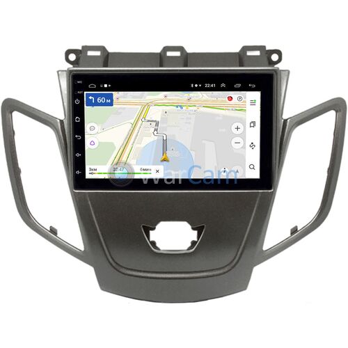 Ford Fiesta (Mk6) (2008-2019) (черная) OEM 2/16 на Android 10 (GT7-RP-11-303-225)