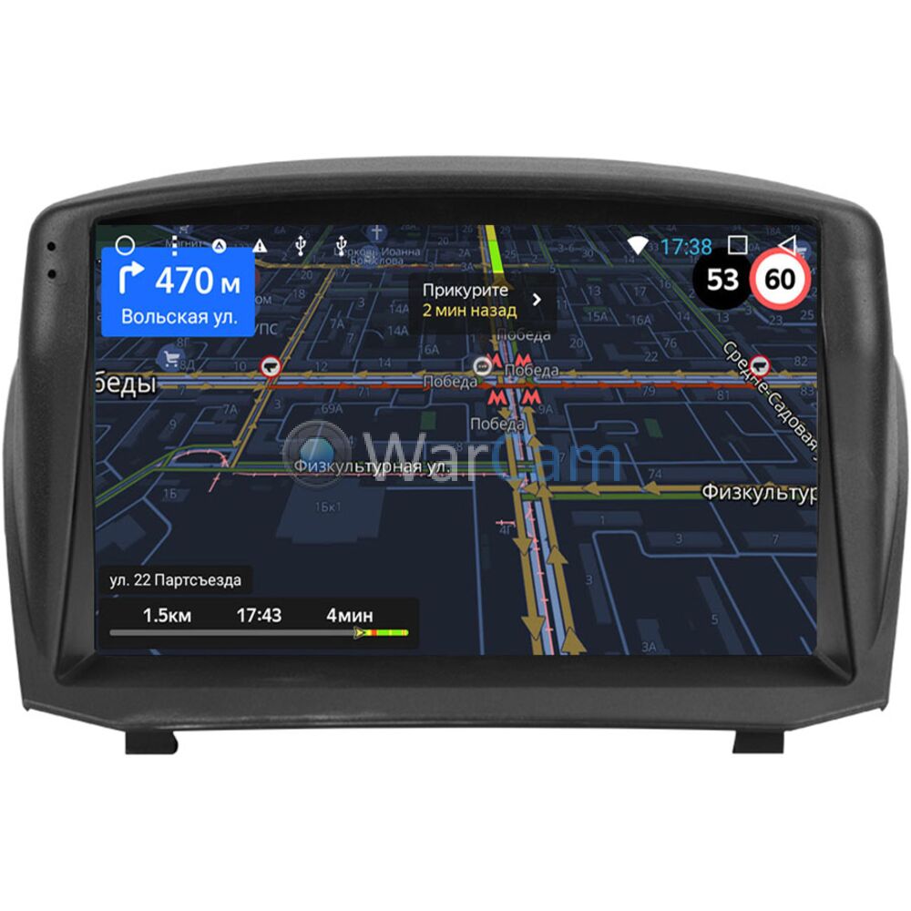 Штатная магнитола Ford Fiesta (Mk6) (2008-2019) OEM MTU9-2796 2/32 Android  10 CarPlay Купить