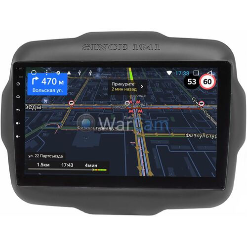 Jeep Renegade 2014-2022 OEM GT9-629 2/16 на Android 10