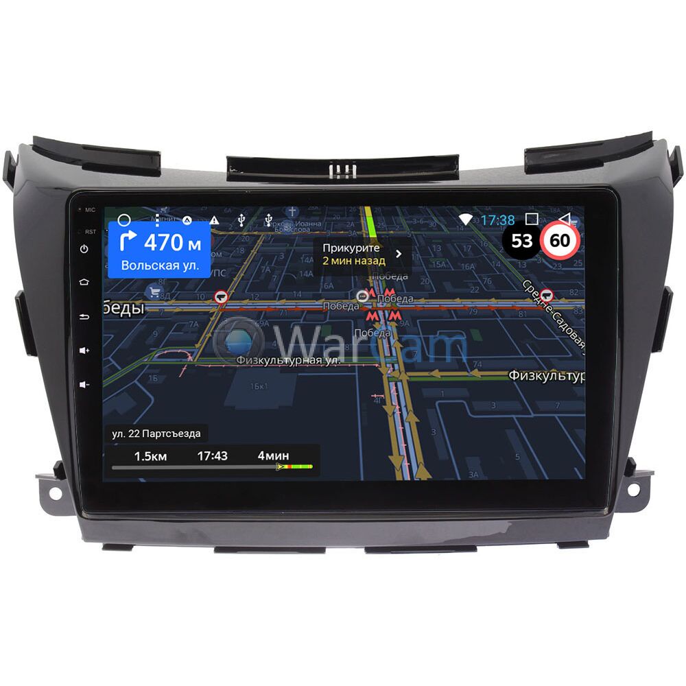 Штатная магнитола Nissan Murano III (Z52) 2014-2022 (авто без Navi и 360)  OEM GT10-1033 2/16 Android 10 Купить