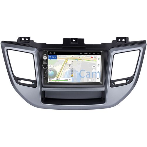 Hyundai Tucson III 2015-2018 (черный,серебро) OEM на Android 9.1 (RS809-RP-11-613-284)