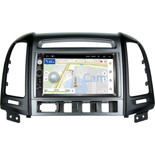 Hyundai Santa Fe II 2005-2012 (4 кнопки) OEM на Android 9.1 (RS809-RP-HDSFD-106)