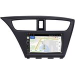 Honda Civic 9 (2011-2015) Hatchback (левый руль) OEM на Android 9.1 (RS809-RP-11-267-255)