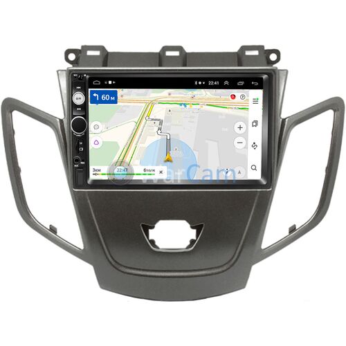 Ford Fiesta (Mk6) (2008-2019) (черная) OEM на Android 9.1 (RS809-RP-11-303-225)