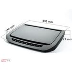 Потолочный монитор AVIS AVS1515MPP (серый) 15,6" со встроенным Full HD медиаплеером