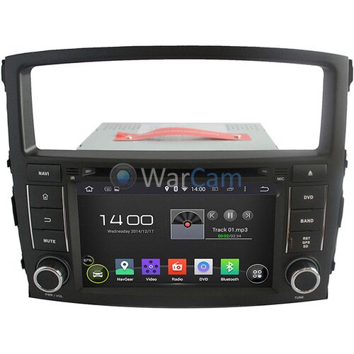 Mitsubishi Pajero IV 2006-2021 CarMedia KD-7054-P6 на Android 10.0