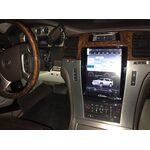 Штатная магнитола CarMedia NH-1001 для Cadillac Escalade 3 (2006-2014) Tesla Style (стиль тесла) на Android 8.1