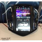 Штатная магнитола CarMedia ZF-1271-DSP для Chevrolet Cruze (2012-2016) Tesla Style (стиль тесла) на Android 9.0