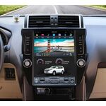Штатная магнитола CarMedia ZF-1215-DSP для Toyota LC Prado 150 2013-2017 Tesla Style (стиль тесла) на Android 9.0