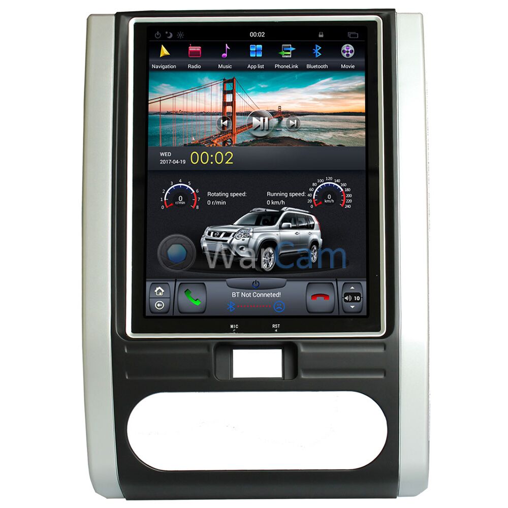 Штатная магнитола CarMedia ZF-1008-DSP для Nissan X-Trail II (T31)  2007-2014 Tesla Style на Android 9.0 Купить